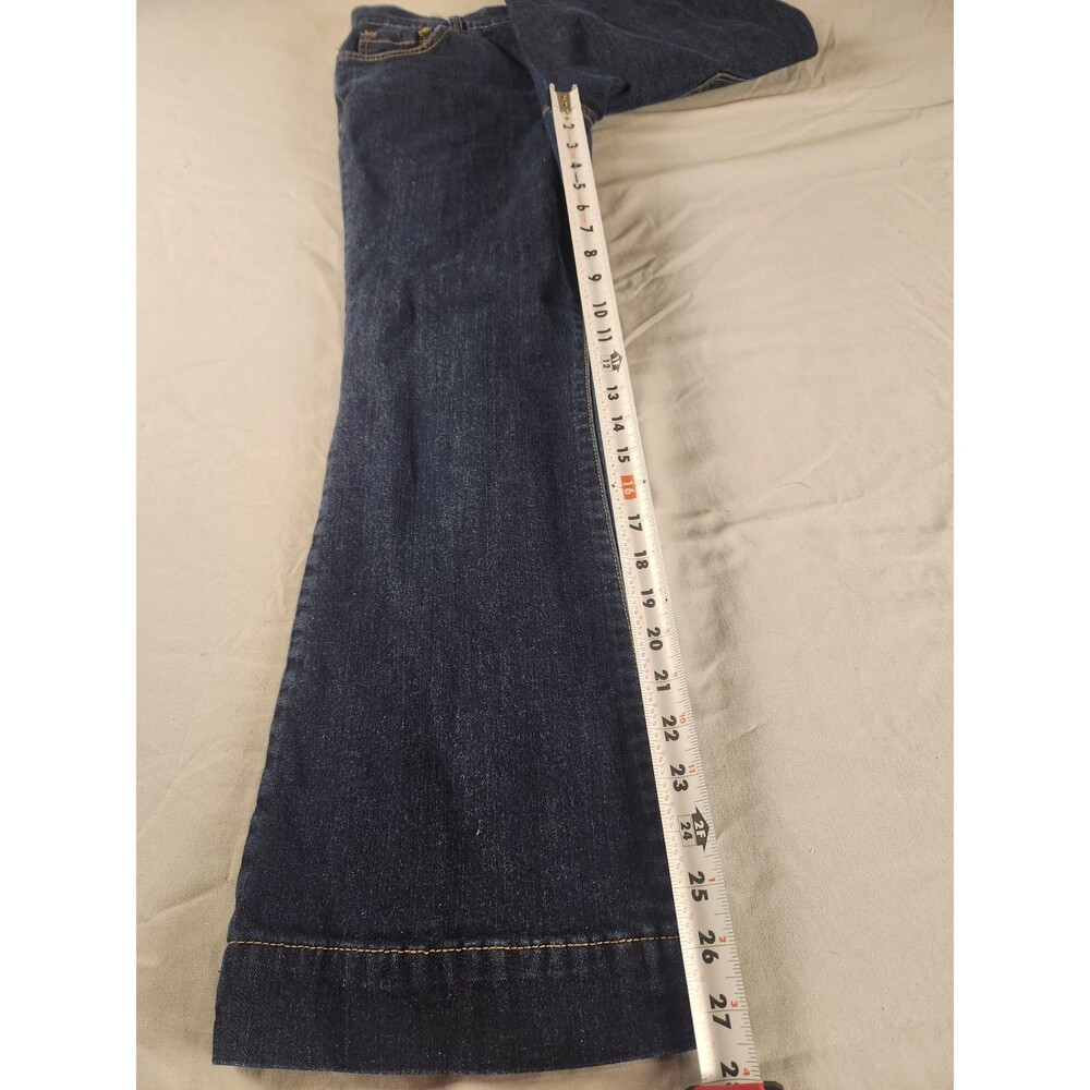 KRISTIN DAVIS Women’s Bootcut Jeans Size 8 Medium Wash Denim 27” Inseam - Picture 9 of 12